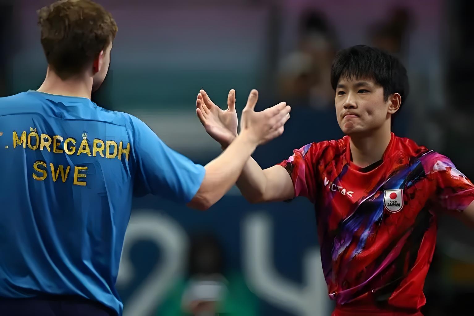 德国队横扫韩国队，张本智和惊艳四座